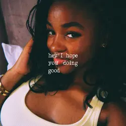 I hope u doing good