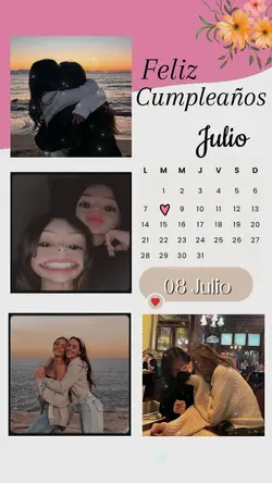 Cumpleaños en Julio 
