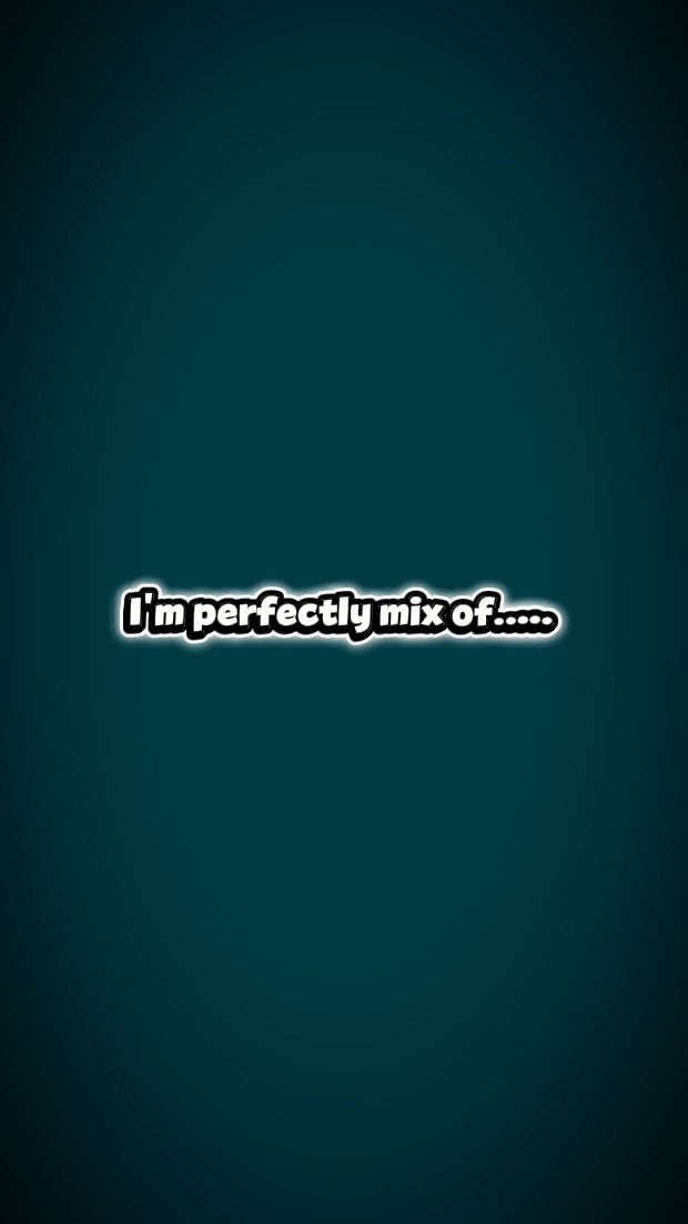 Mistura perfeita de... 