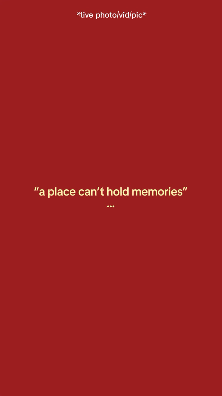 Aplacecantholdmemori