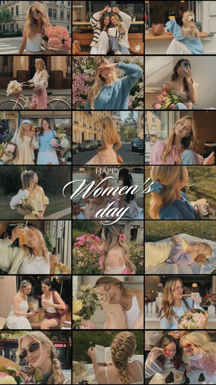 Collage de la journée des femmes🌷
