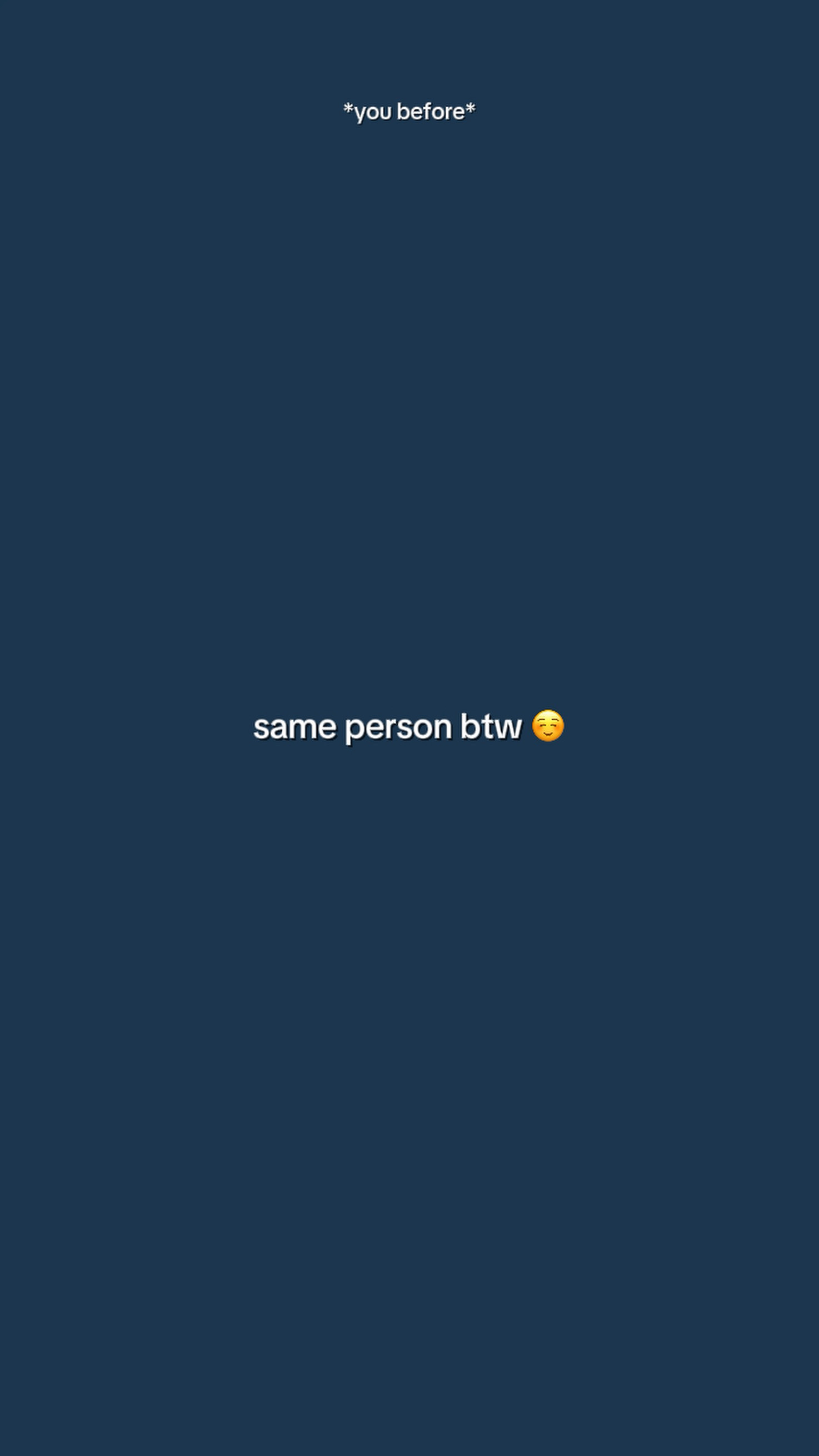 Même personne btw