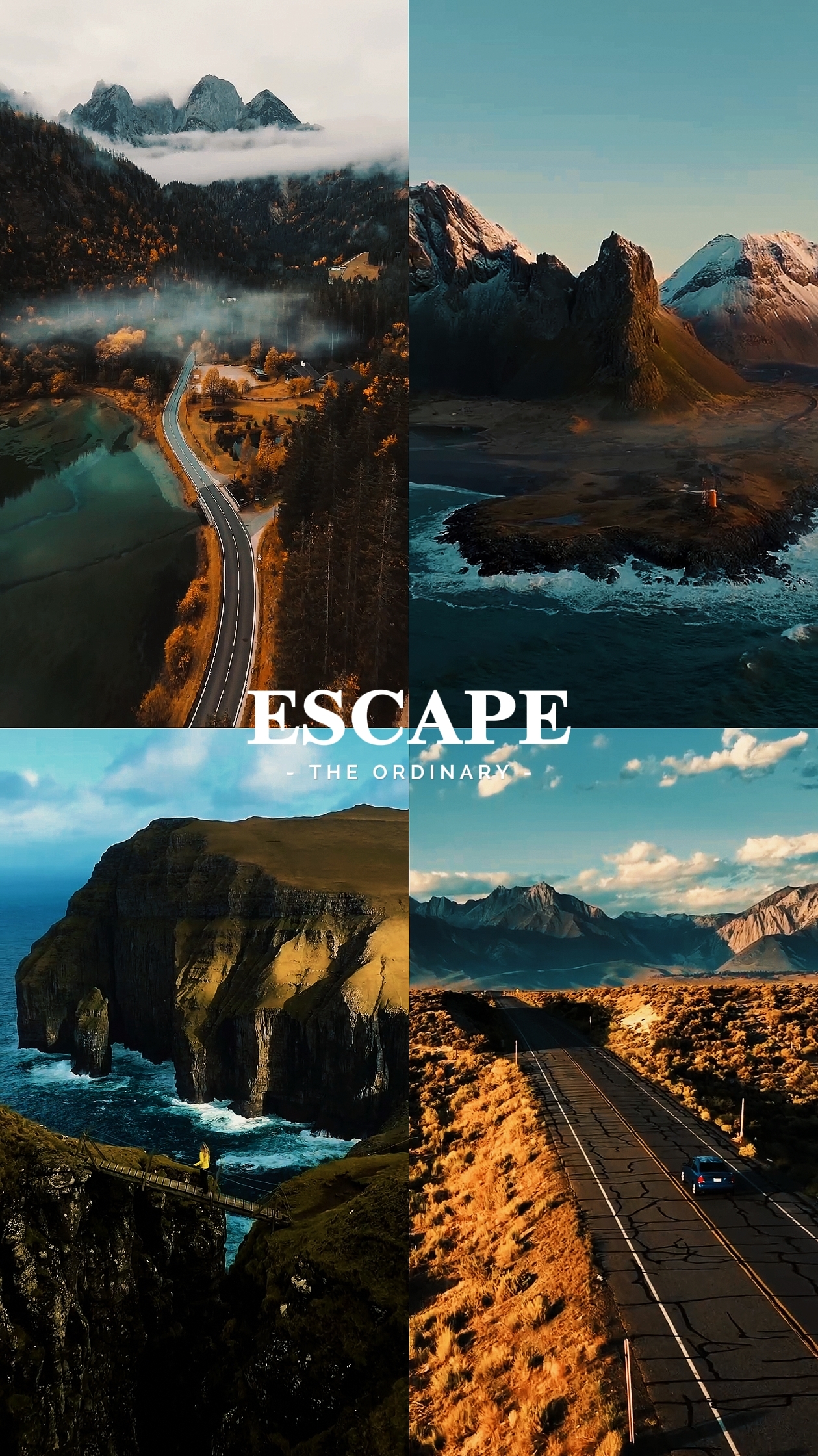 Escape the ordinary 