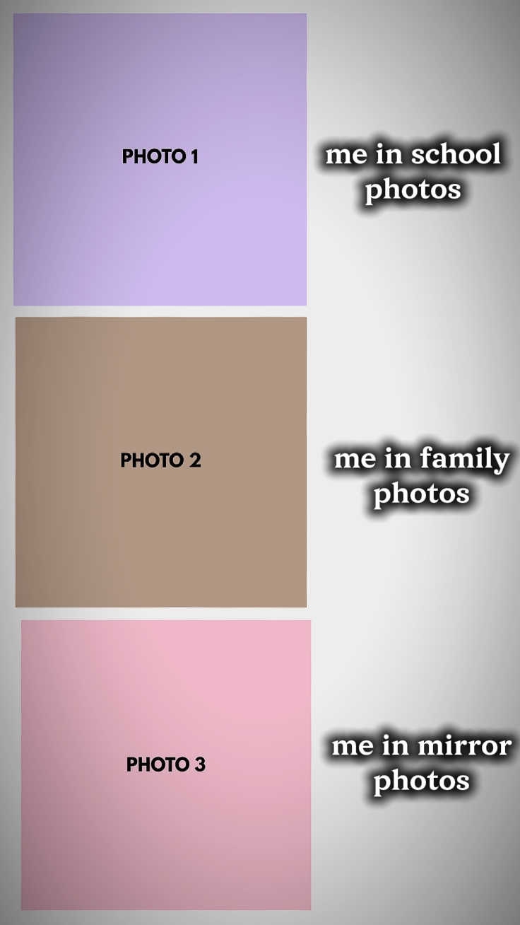 me in 3 photos 