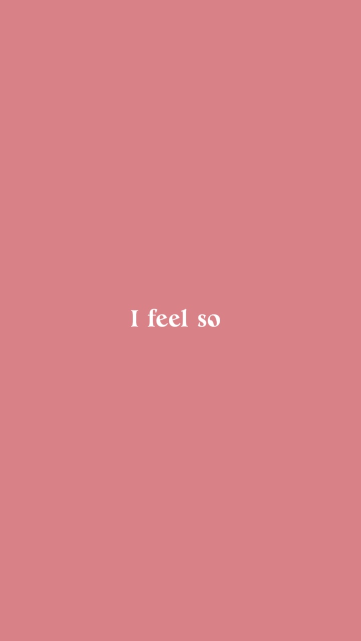 Me siento tan cansado