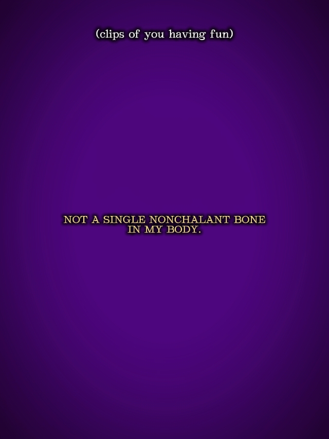 nonchalant