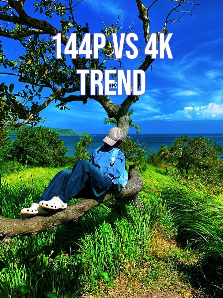Tendencia 144p vs 4k