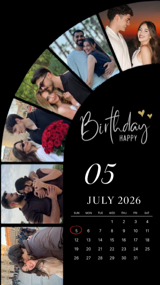 HBD HUSBAND 05 JULY 