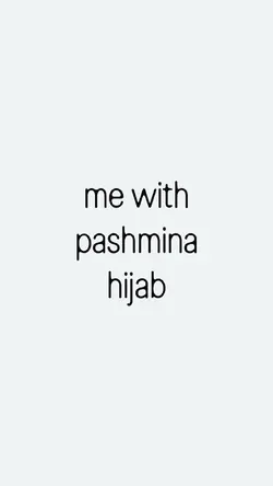 ME WITH PASHMINA