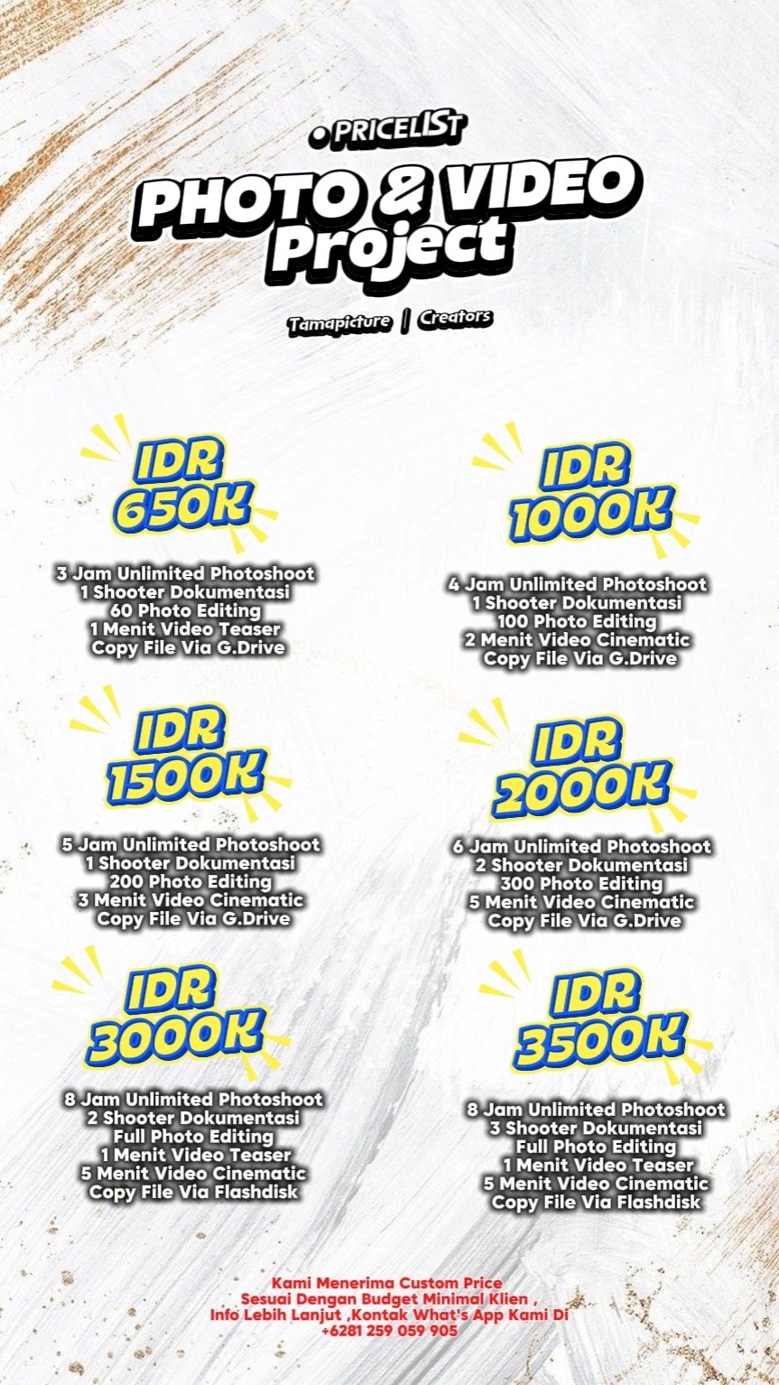 Daftar Harga Harga
