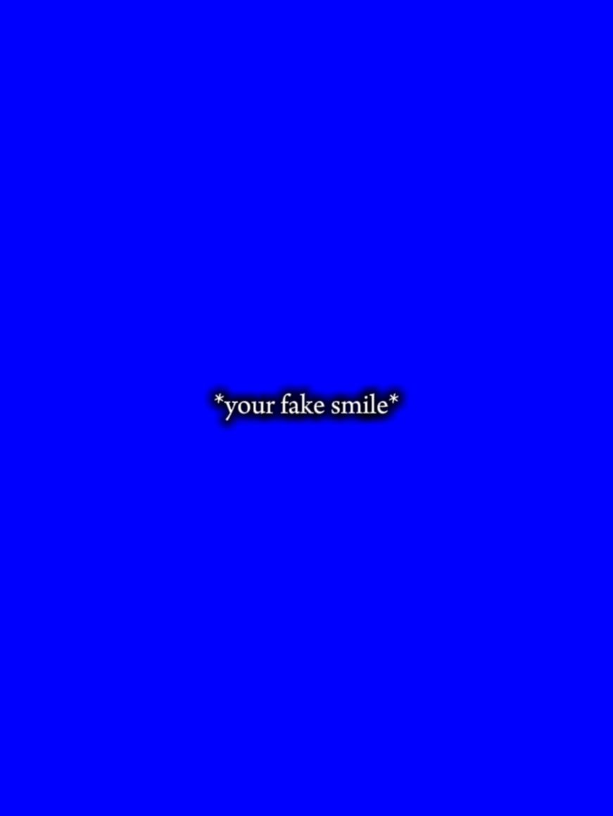 Tu sonrisa falsa 