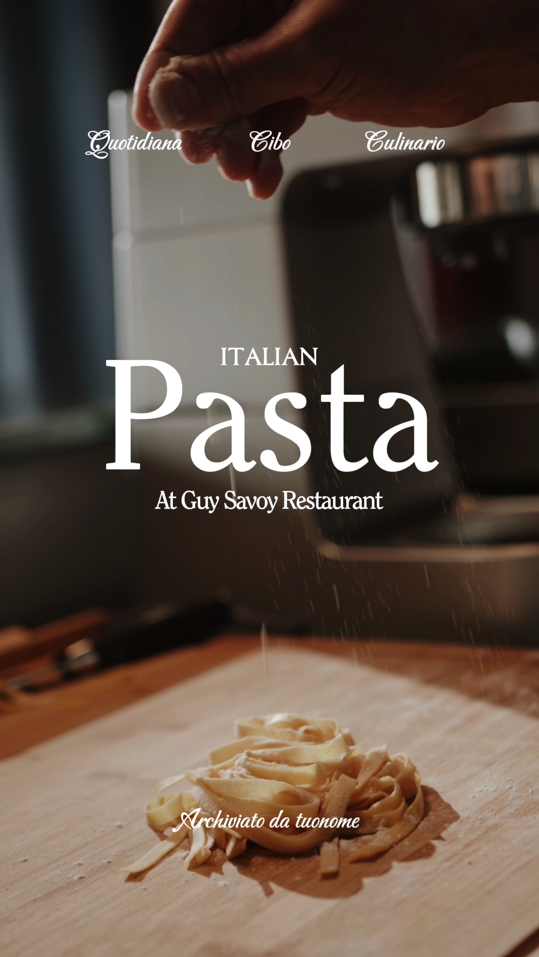 Haciendo Pasta Italiana