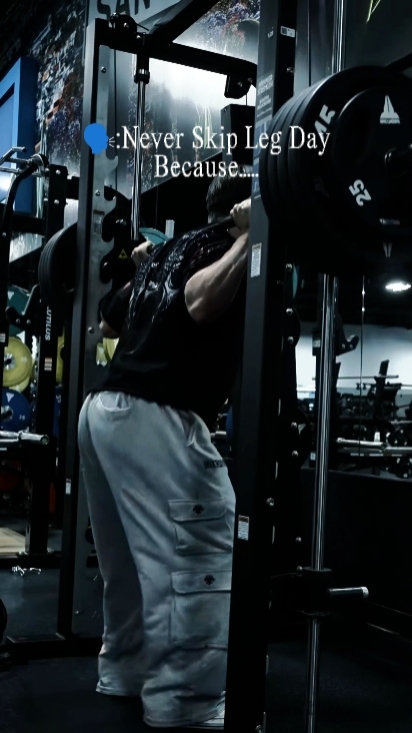 NEVER SKIP LEG DAY 