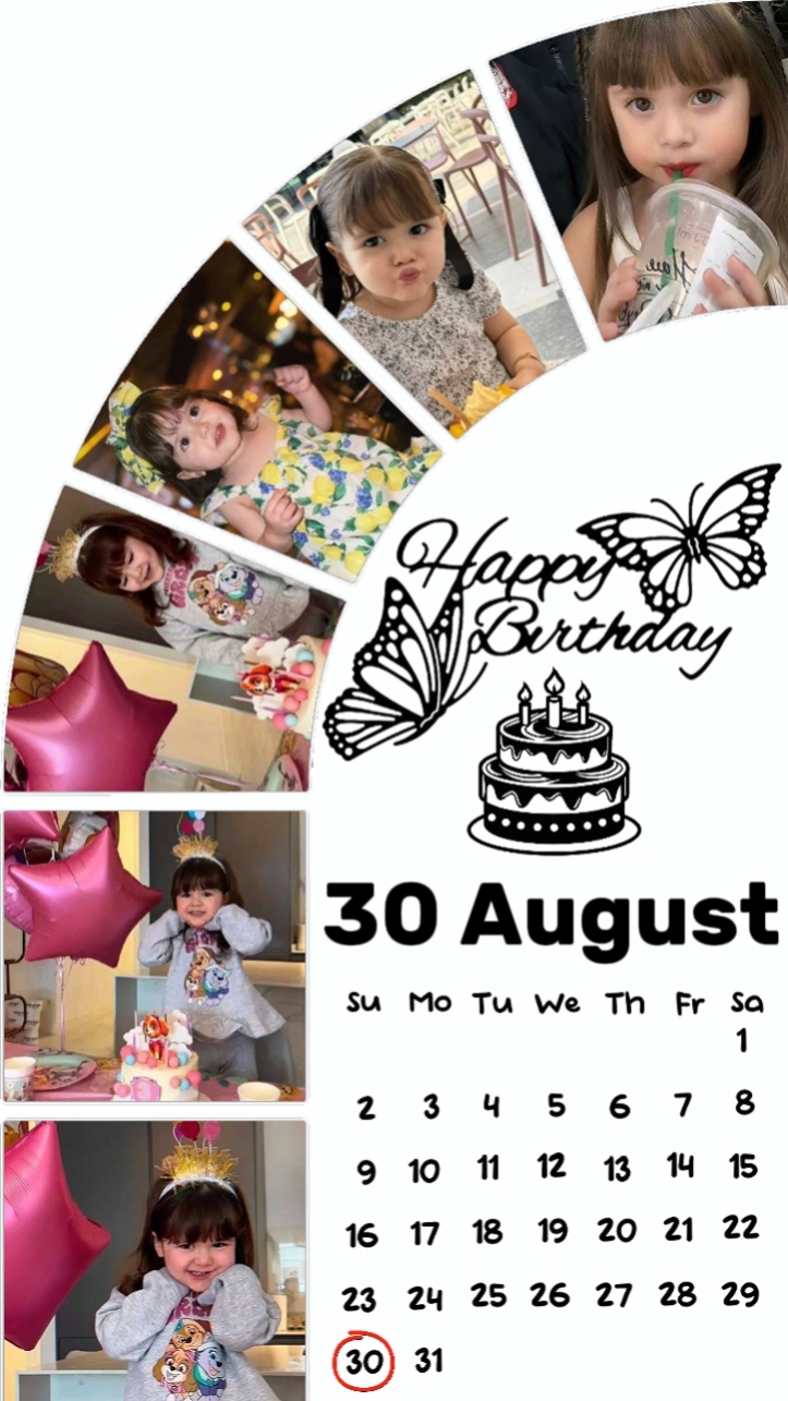 Hbd daughter 30Augst