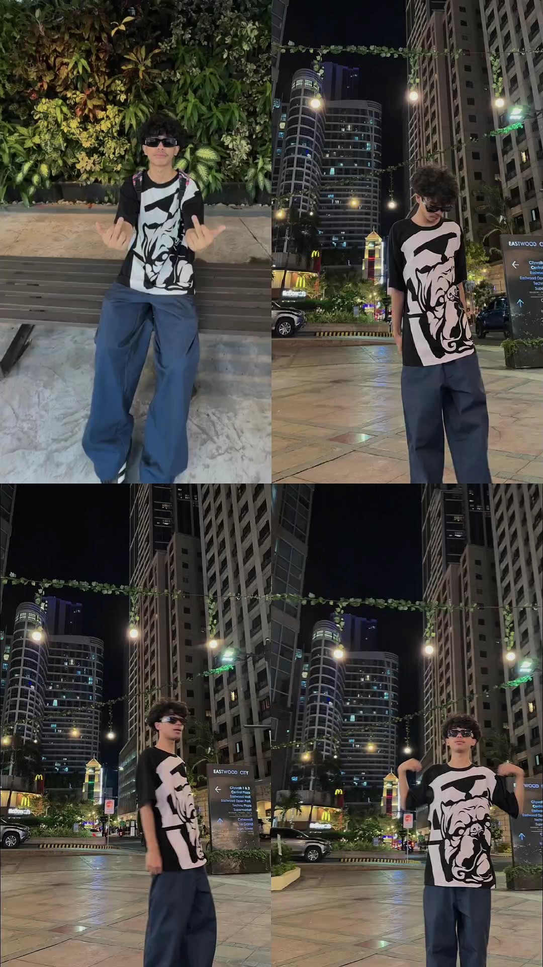 Four screen