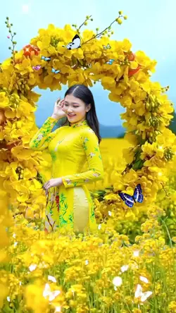 Ghép Ảnh Cảnh Hoa