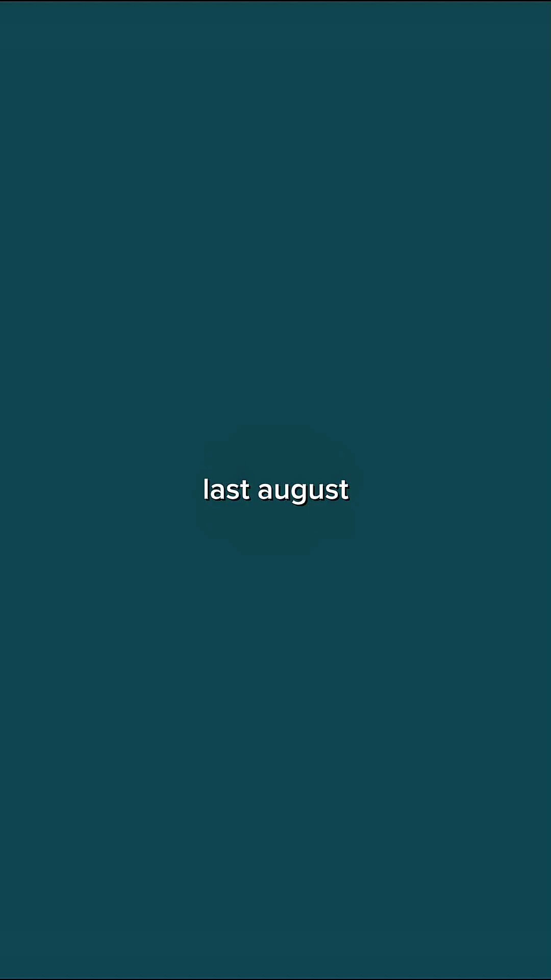 El pasado agosto 