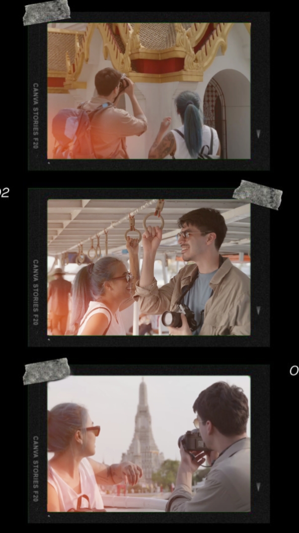 Travel Grid Template