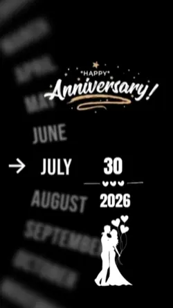 ANNIVERSARY 30 JULY