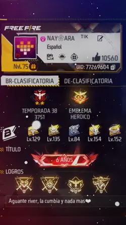 Perfil free fire