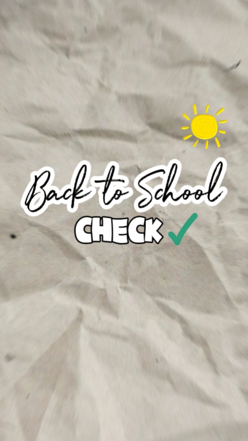 De vuelta a la escuela 