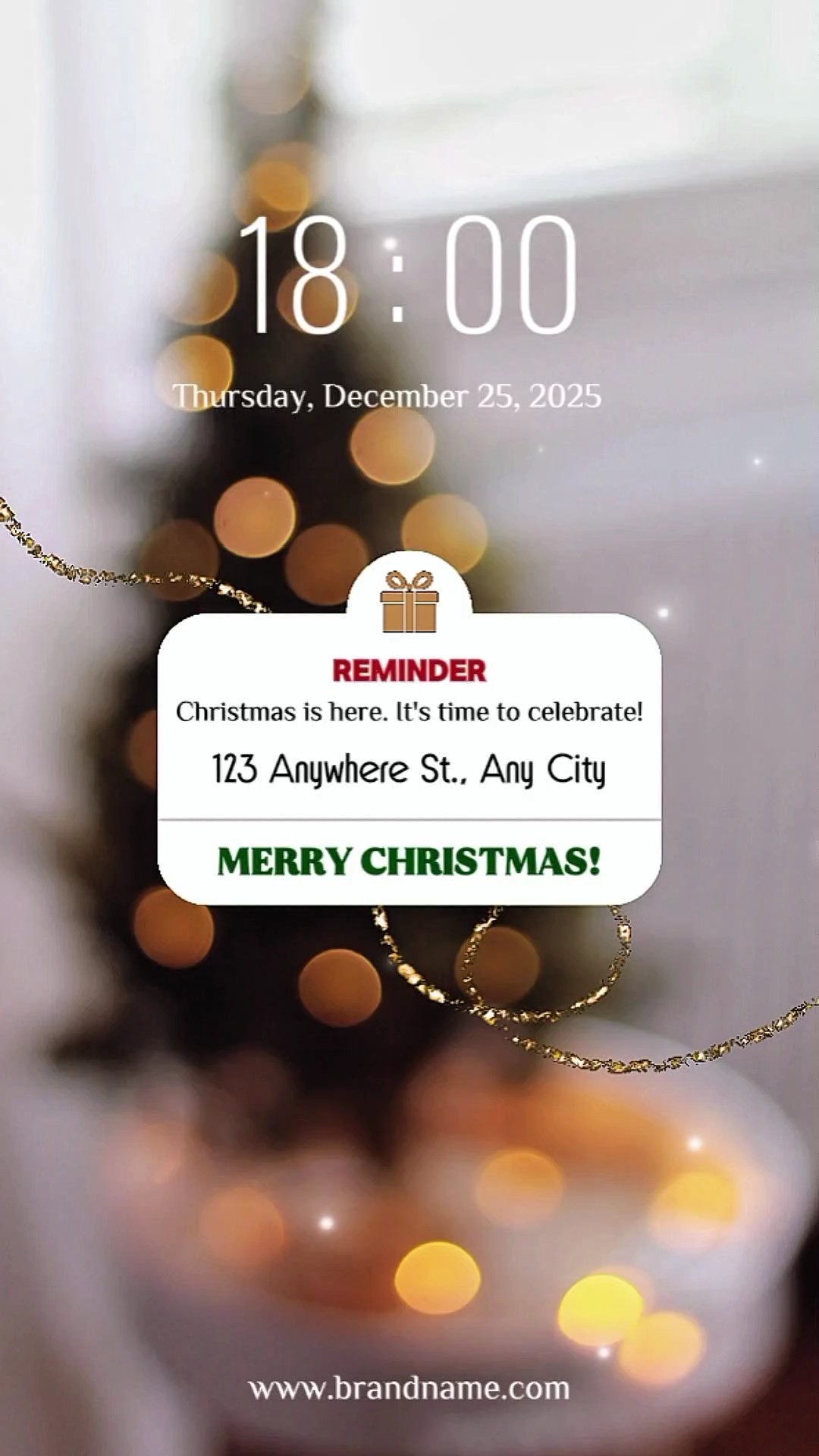 Invitación De Navidad