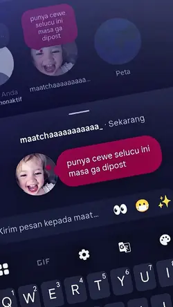 punya cewe selucu