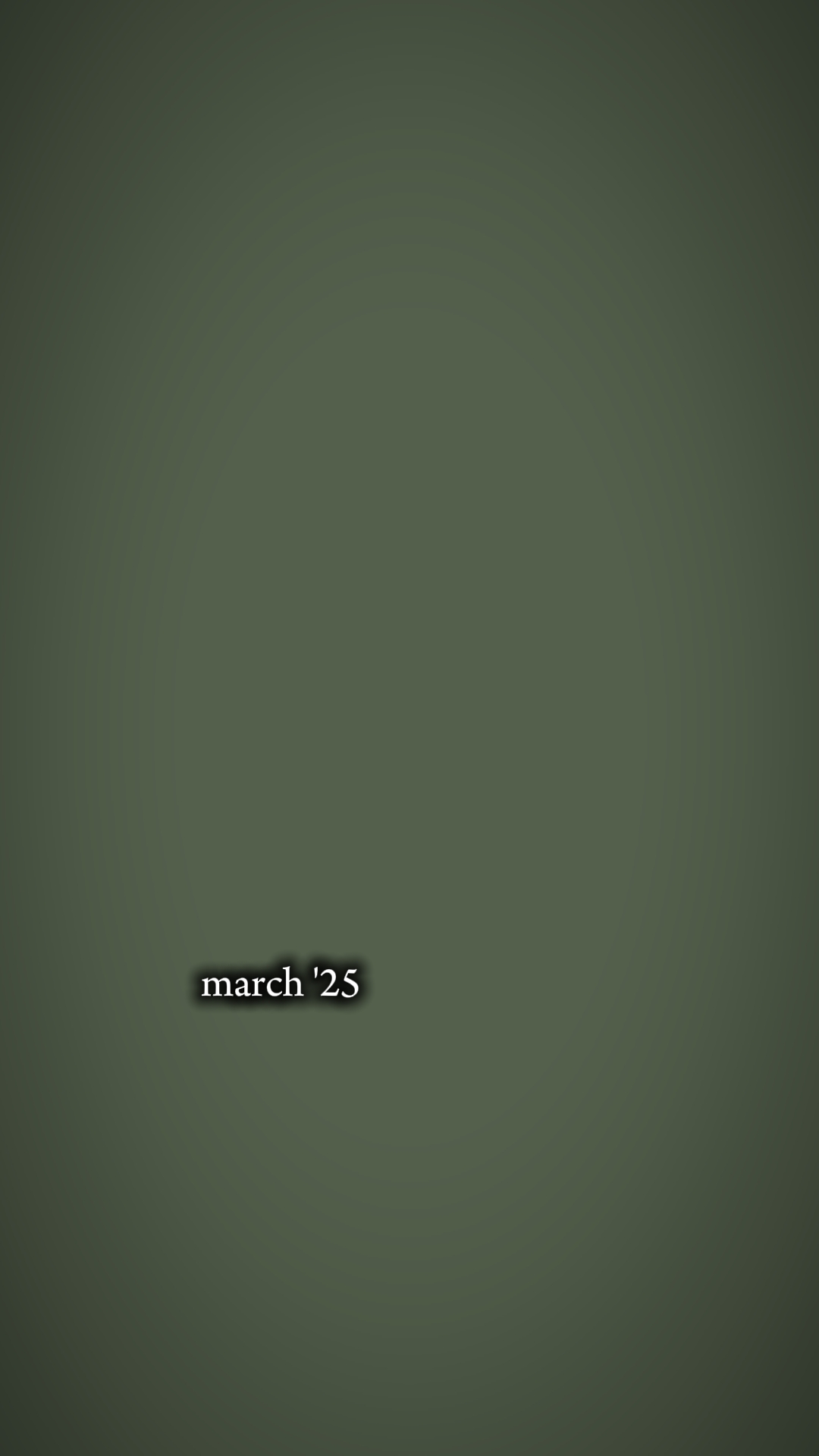 march '25 march '26