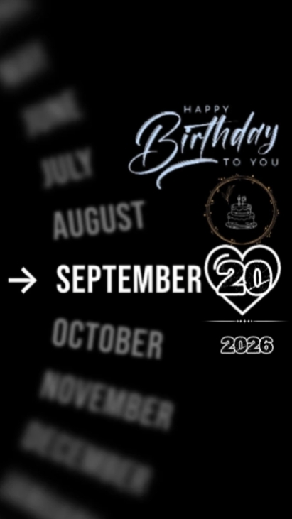 Happy BDay baby Sept