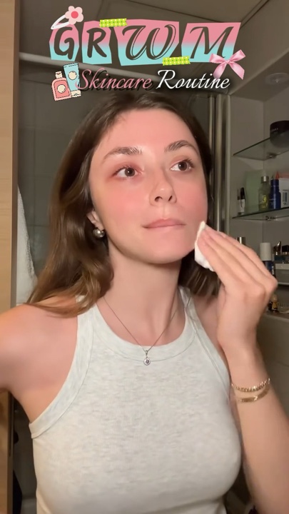 Rotina de cuidados com a pele GRWM