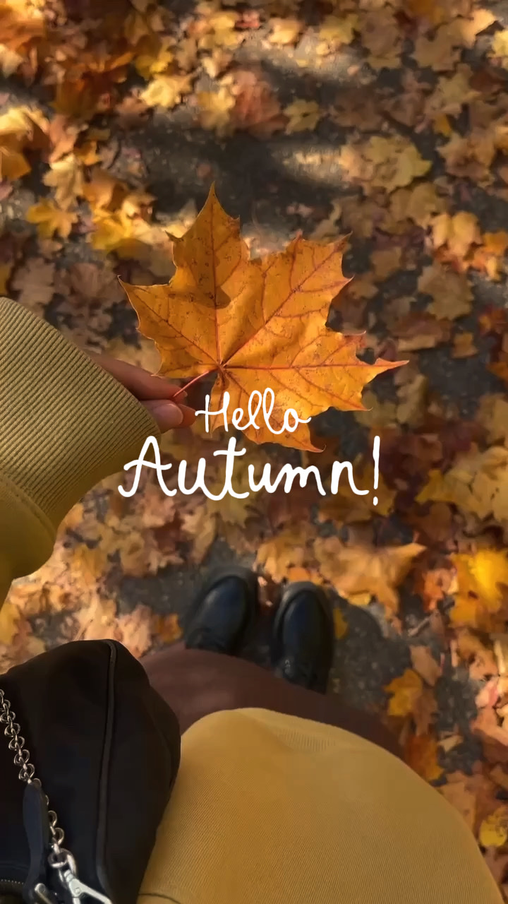 hello autumn!