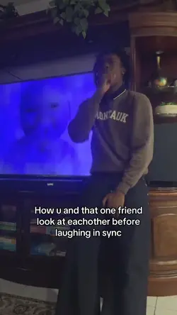 me and bro laughing