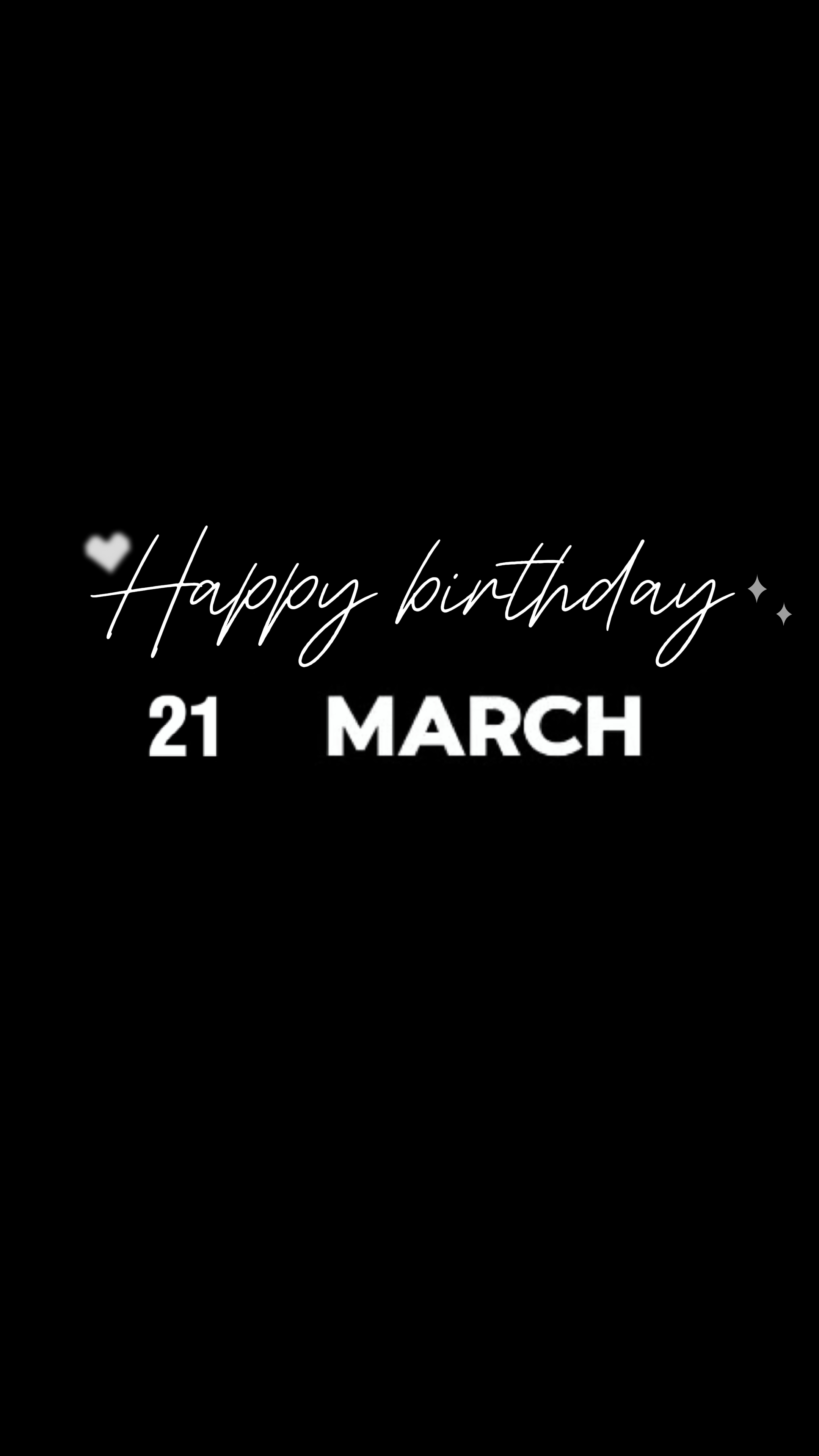 ULANG TAHUN 21 MARET