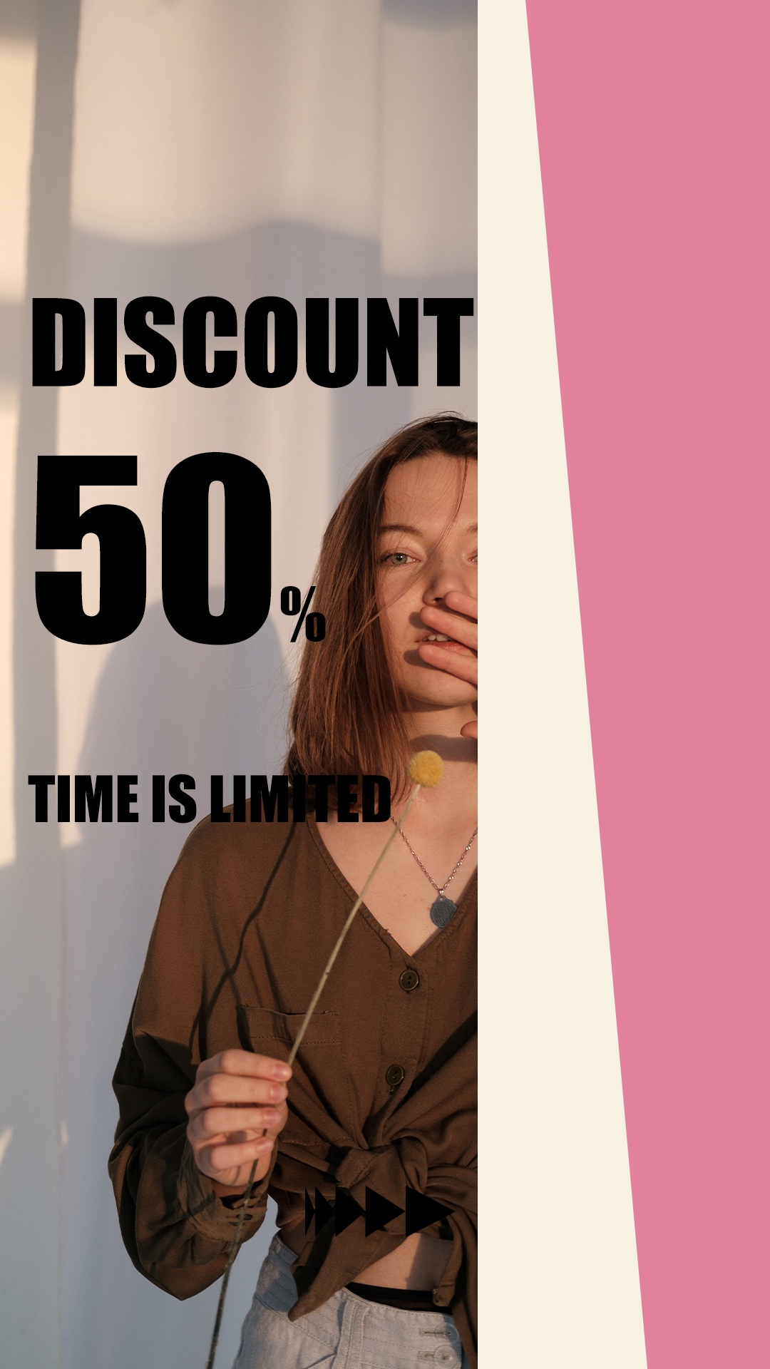 Clothing Accessories Text Flash Template