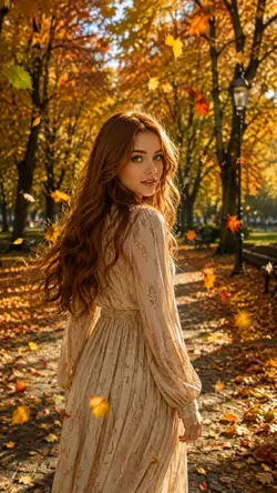 jesienna dziewczyna