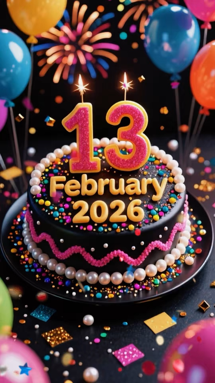 Birthday 13 Feb 2026