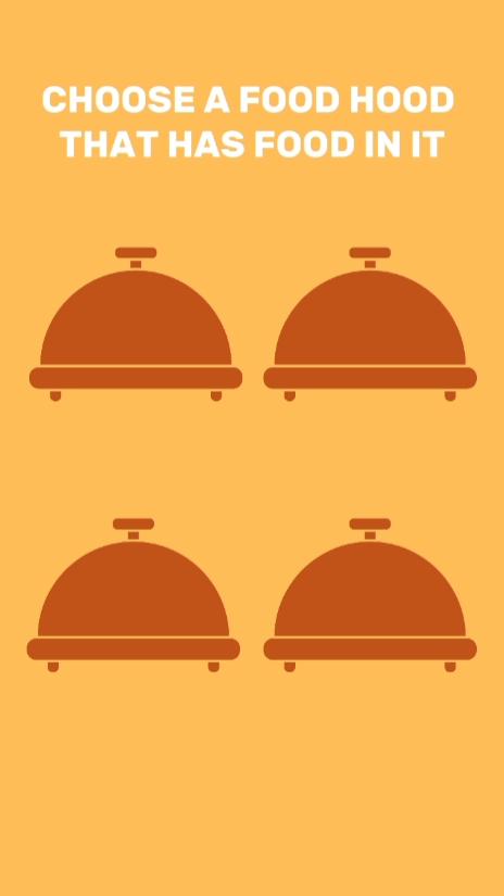 Exibição de produtos alimentares Anúncios criativos Estilo TikTok