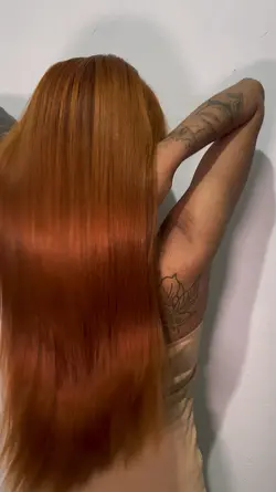 Lavando o cabelo