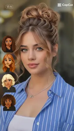 mudança de cabelo IA