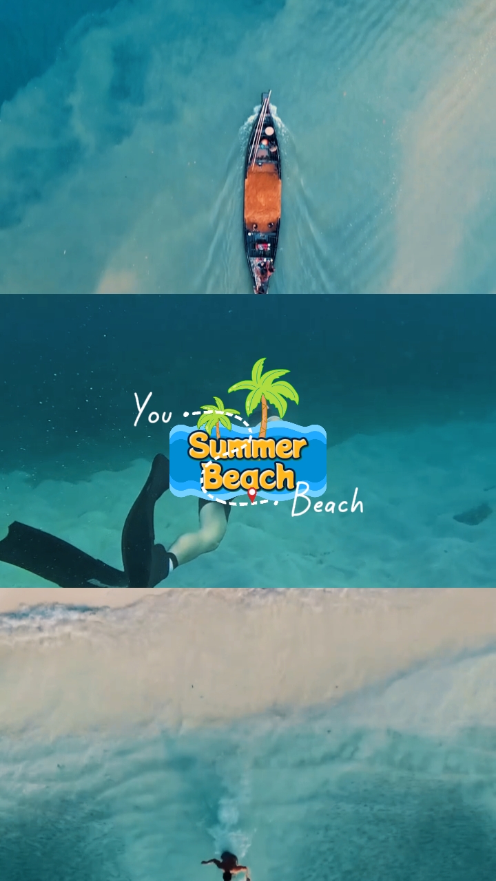 Plage d'été 