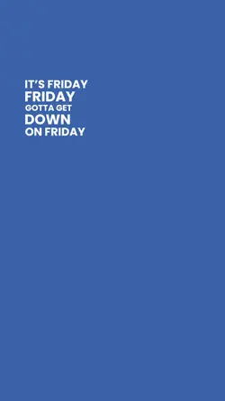 Itβs friday