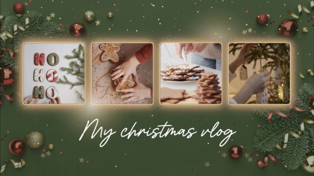 Vlog d'introduction de Noël