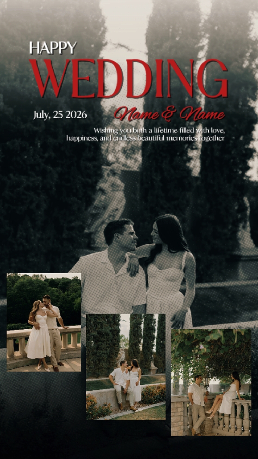 Happy wedding 