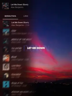 Let me down slowly 