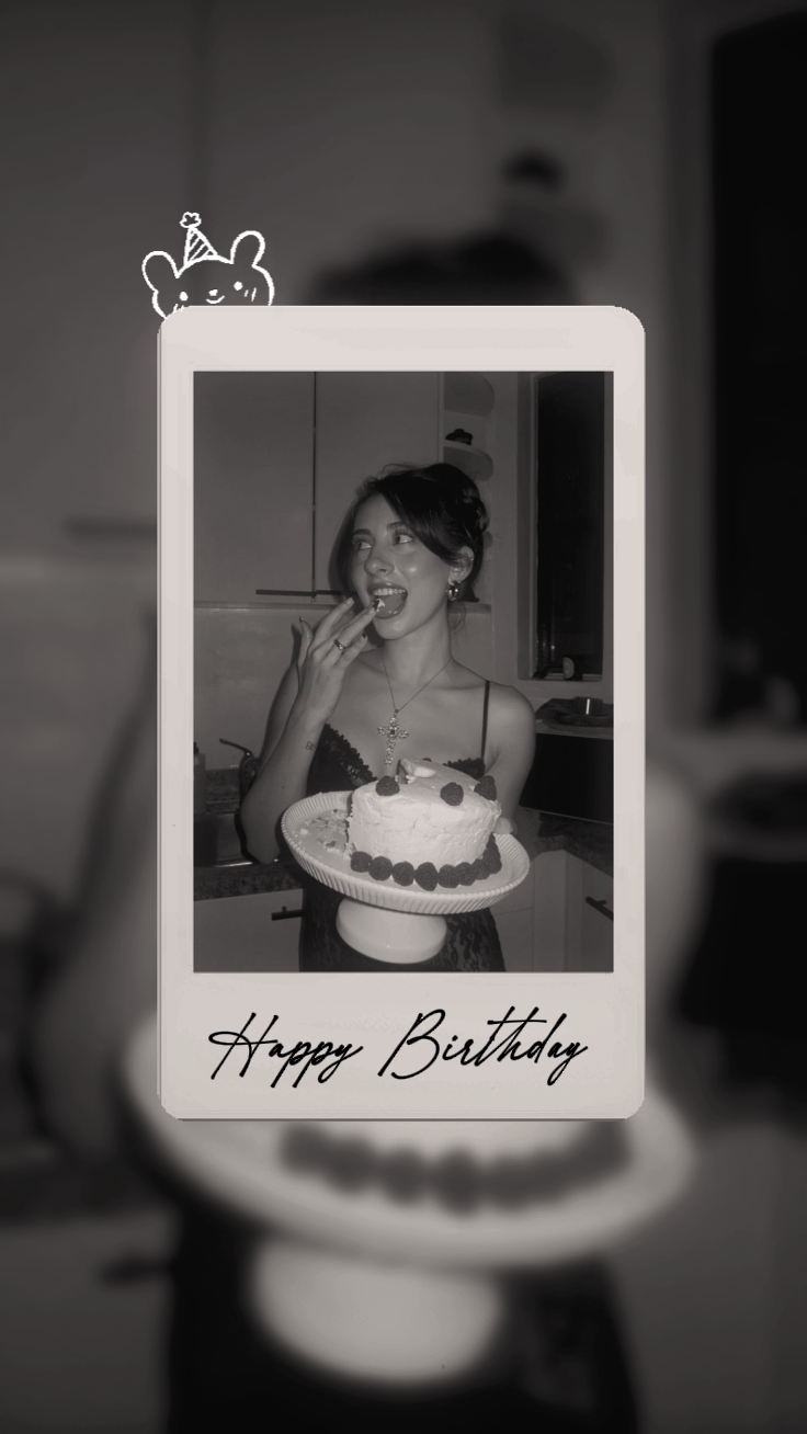 Birthday BW