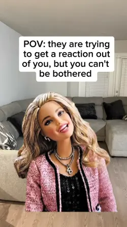 can't be unbothered