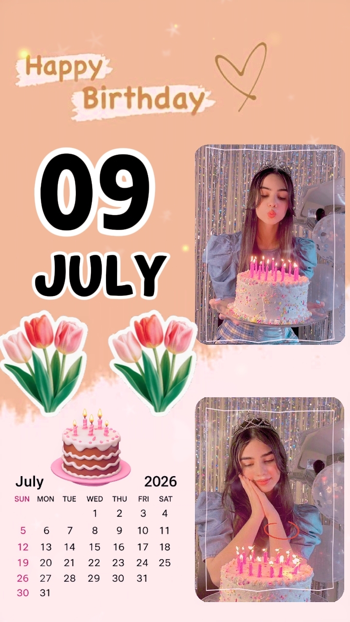 happy birthday 9July