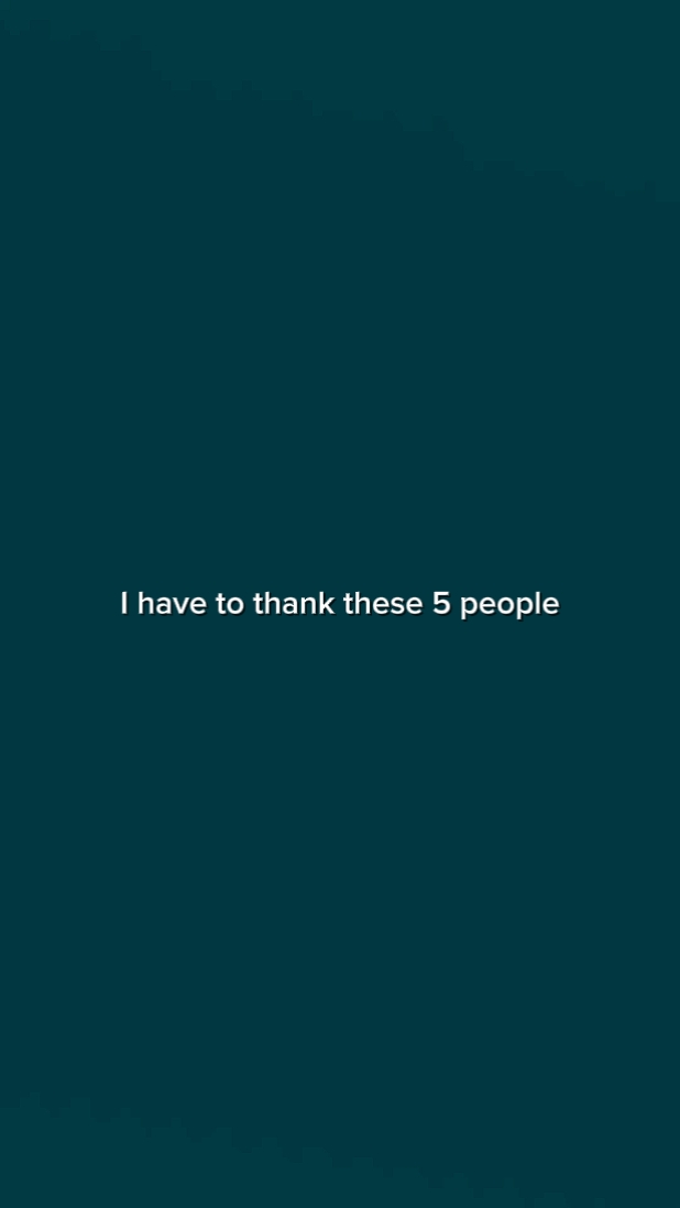 J'ai 5 personnes