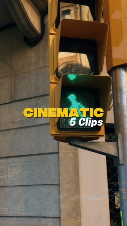 5 clipes cinematográficos