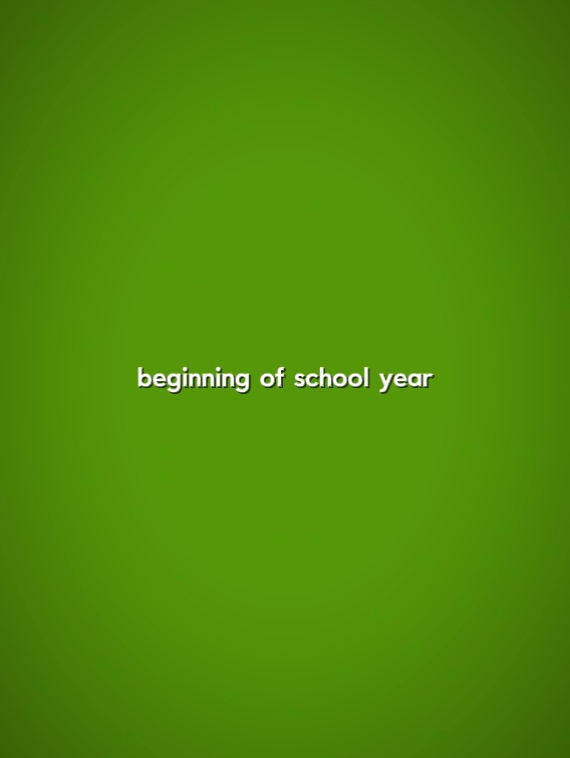 Fin del año escolar 